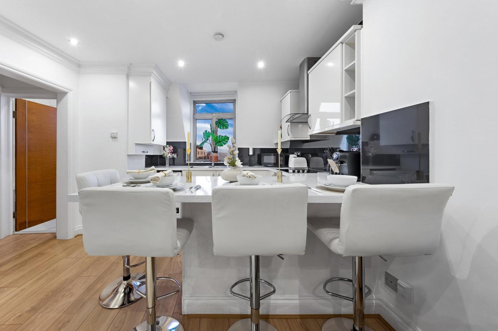 The High Street Kensington Boutique Apartment London Bagian luar foto